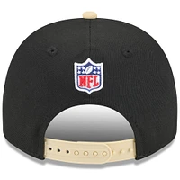 Youth New Era  Black/Gold New Orleans Saints 2025 NFL Draft A-Frame 9FIFTY Snapback Hat