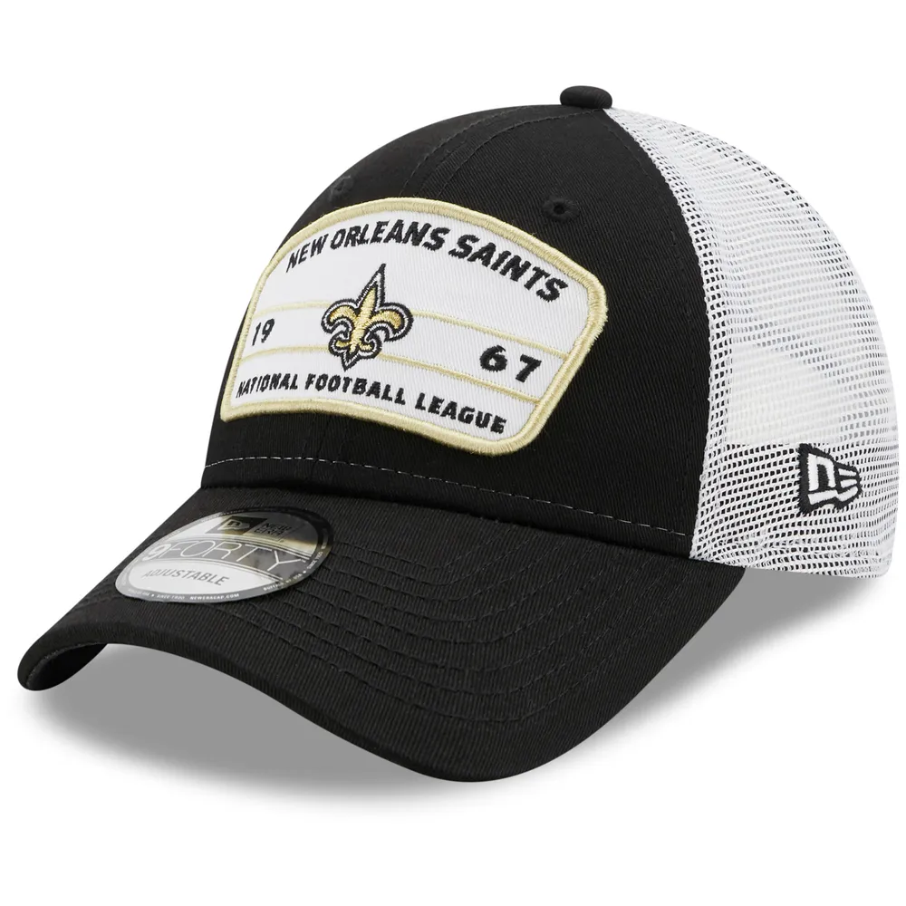 Lids New Orleans Saints New Era Horizon 9FORTY Snapback Hat - Black