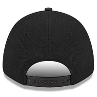 Casquette réglable noire New Era Saints Main B-Dub 9FORTY pour jeune