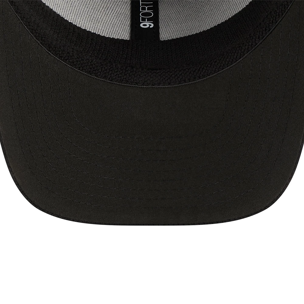 Casquette réglable noire New Era Saints Main B-Dub 9FORTY pour jeune