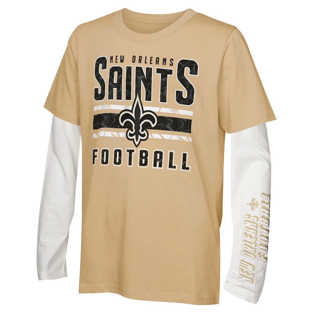 Ensemble de t-shirts the Mix pour jeunes New Orleans Saints