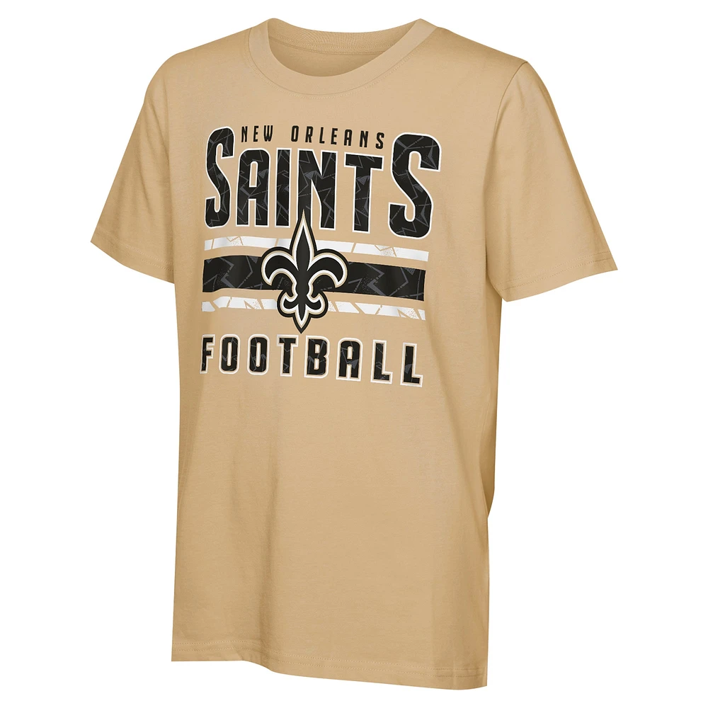 Youth New Orleans Saints the Mix T-Shirt Combo Set