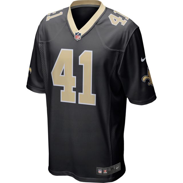 Jeune Nike Alvin Kamara Noir Jeu des Saints de la Nouvelle-Orléans - Maillot