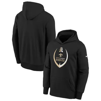 Nfl New Orleans Saints Boys' Long Sleeve Performance Hooded Sweatshirt - Xl  : Target