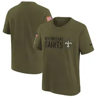 Men's Nike Heather Black New Orleans Saints Team Tri-Blend T-Shirt