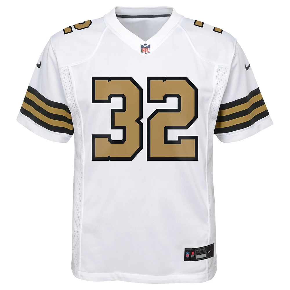 Maillot Nike Tyrann Mathieu blanc pour jeune des Saints de la Nouvelle-Orléans