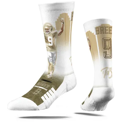 Drew Brees New Orleans Saints Strideline Youth Hometown Hero Crew Socks