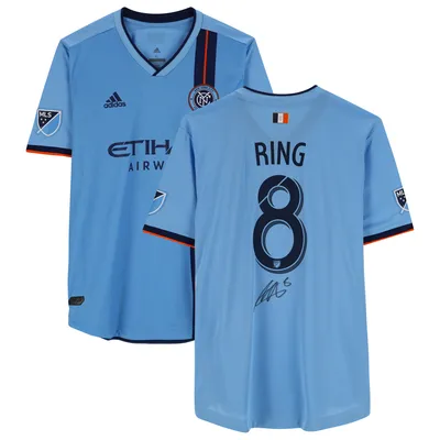 Alexander Ring New York City FC Fanatics Authentic Autographed Blue 2019 Adidas Authentic Jersey