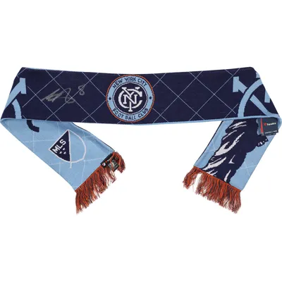 Alexander Ring New York City FC Fanatics Authentic Autographed Blue Statue of Liberty Scarf