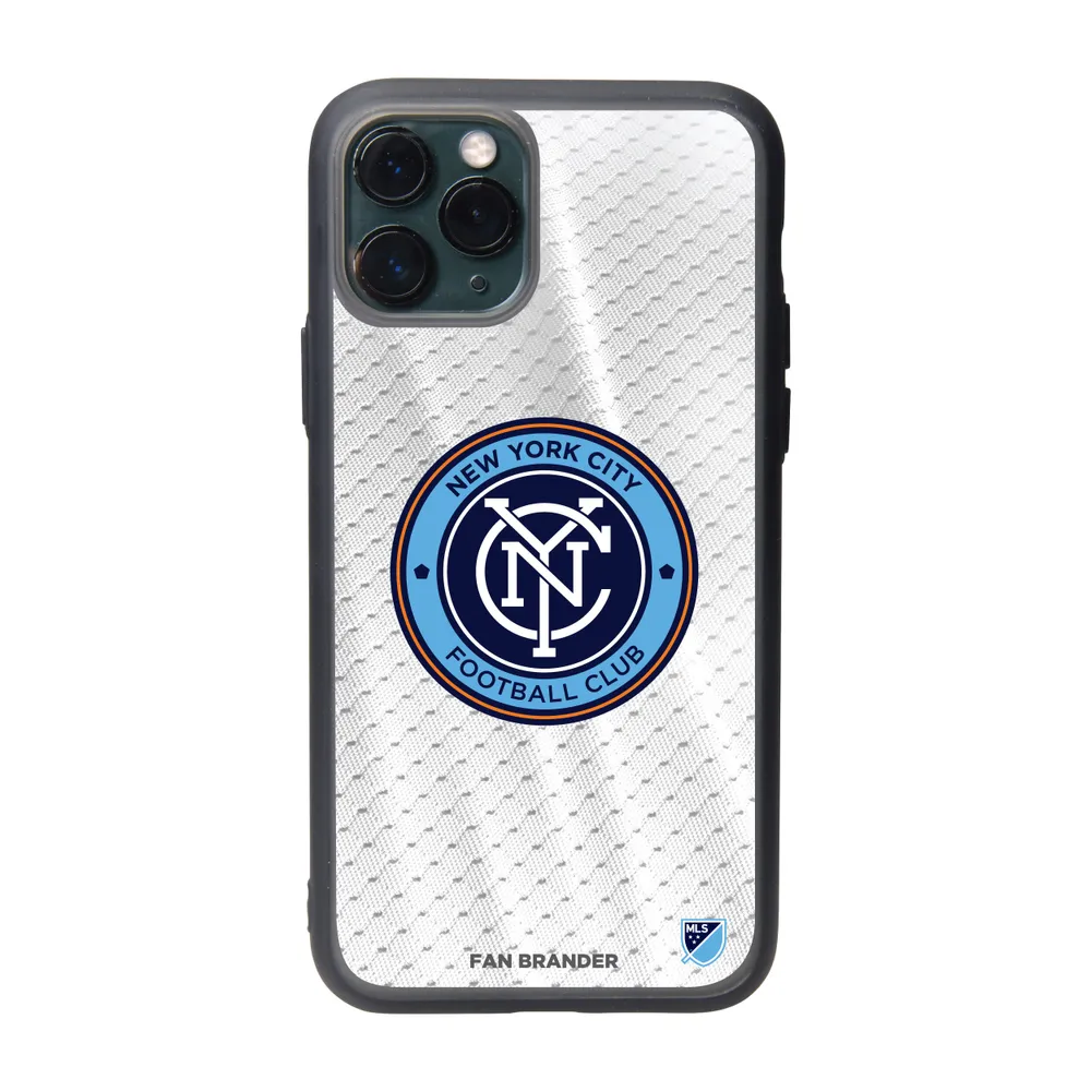 Lids New York City FC iPhone Plaid Design Clear Case