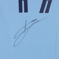 Maillot adidas bleu ciel dédicacé par Hannes Wolf du New York City FC n° 17, utilisé lors de la saison 2024 de la MLS - Taille S