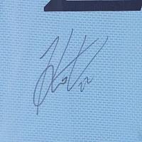 Maillot adidas bleu ciel dédicacé Kevin O'Toole du New York City FC n° 22, utilisé lors du match de la saison 2024 de la MLS - Taille S