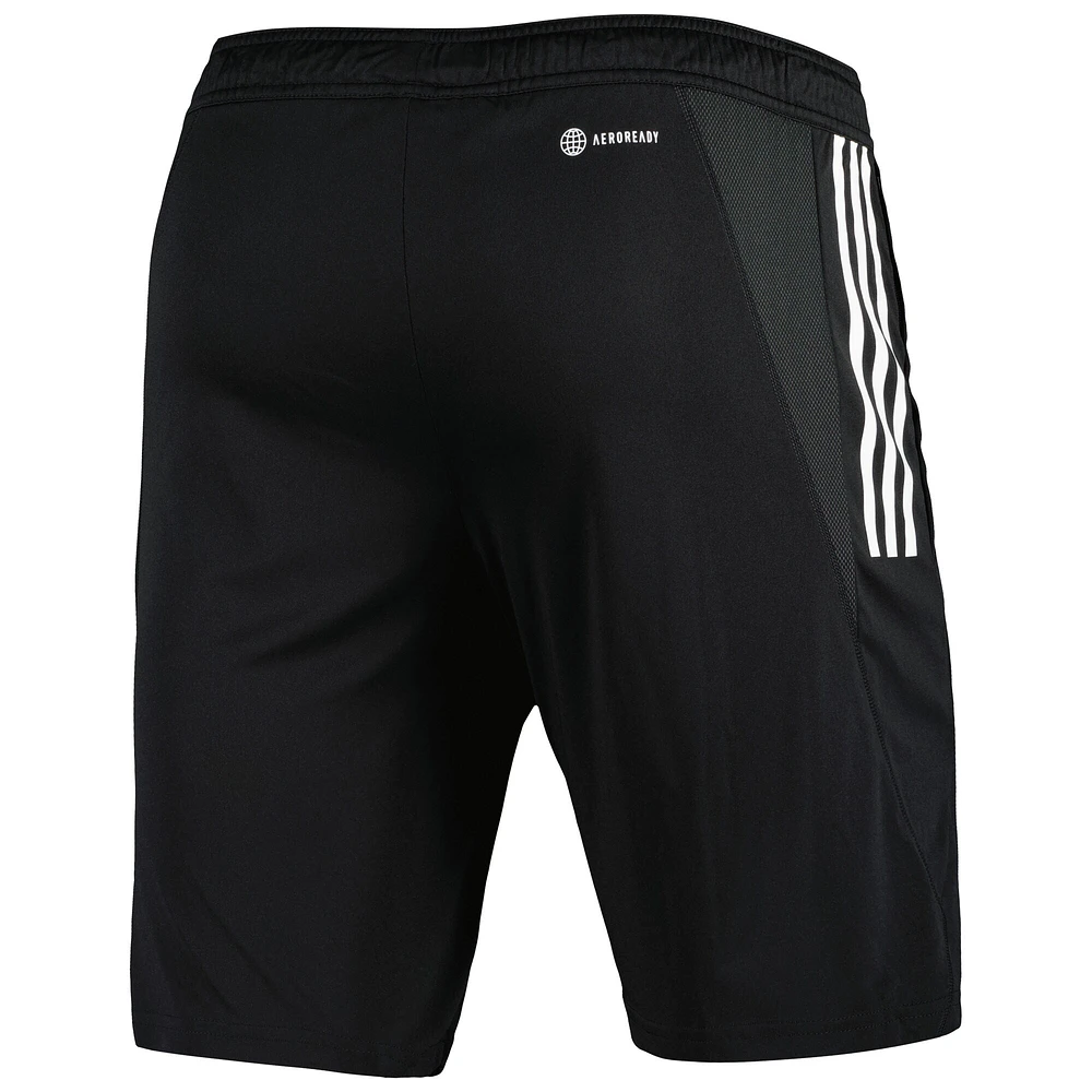 Short d'entraînement adidas New York City FC 2023 On-Field AEROREADY noir pour homme