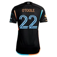 Men's adidas Kevin O'Toole Black New York City FC 2024 24/7 Kit Authentic Player Jersey