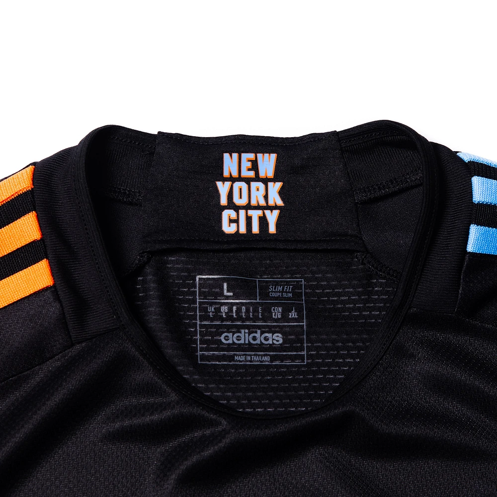 Men's adidas Kevin O'Toole Black New York City FC 2024 24/7 Kit Authentic Player Jersey