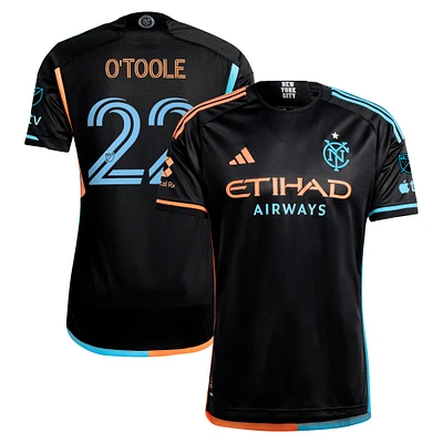 Maillot de joueur authentique adidas Kevin O'Toole New York City FC 2024 24/7 pour homme