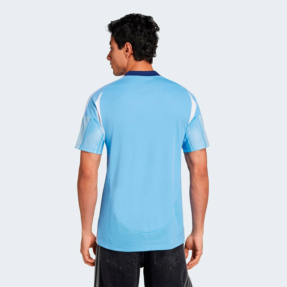 Maillot réplique du kit Excelsior New York City FC 2025 bleu clair adidas pour homme