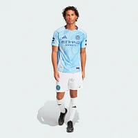Men's adidas Malachi Jones Light Blue New York City FC 2025 The Excelsior Kit Authentic Player Jersey