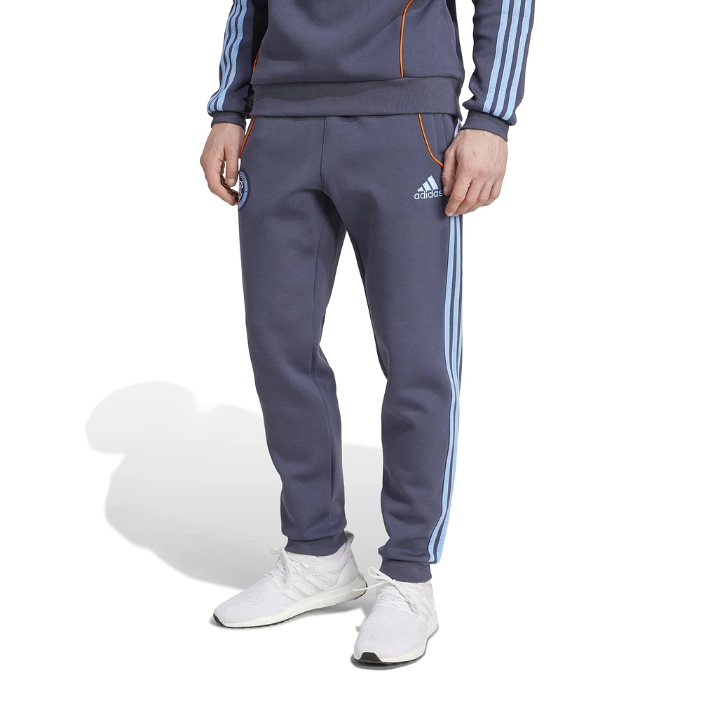 Men's adidas Navy New York City FC 2025 Travel Pants