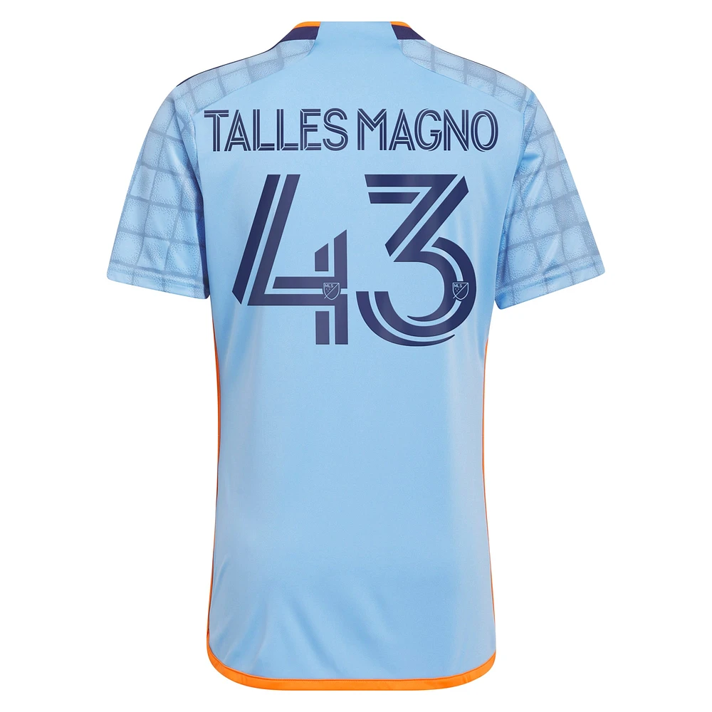 Maillot New York City FC 2023 The Interboro Kit adidas Talles Magno bleu clair pour homme