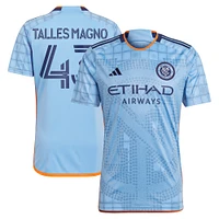 Maillot New York City FC 2023 The Interboro Kit adidas Talles Magno bleu clair pour homme