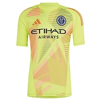 Maillot de gardien but adidas New York City FC 2024 pour homme, jaune