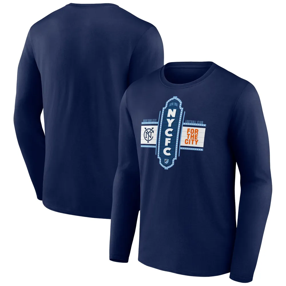 Men's Fanatics Branded Navy Atlanta Braves A-Town Hometown Collection Long  Sleeve T-Shirt
