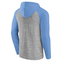 Sweat à capuche raglan Deflection Steel New York City FC de marque Fanatics pour hommes