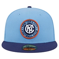 Men's New Era  Blue York City FC 2025 Kickoff 59FIFTY Fitted Hat