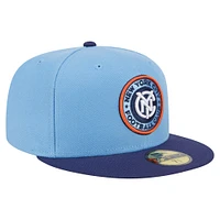 Men's New Era  Blue York City FC 2025 Kickoff 59FIFTY Fitted Hat