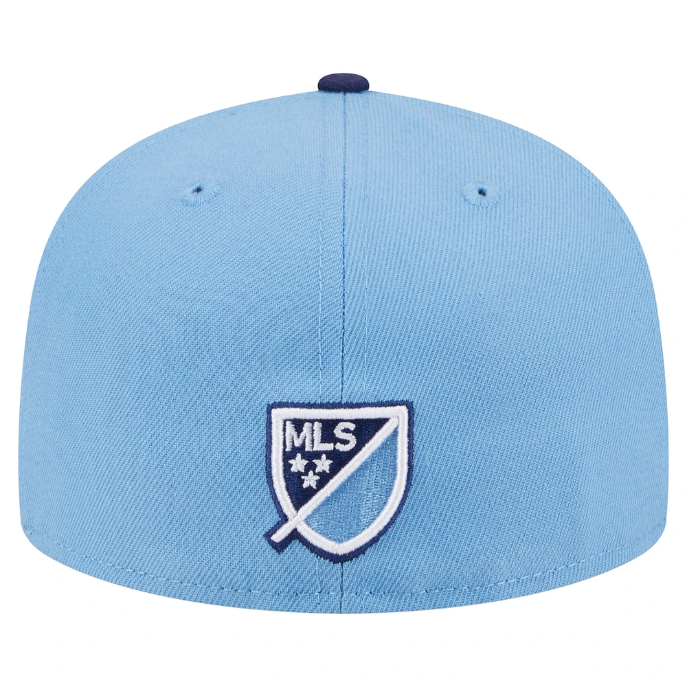 Men's New Era  Blue York City FC 2025 Kickoff 59FIFTY Fitted Hat