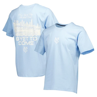 T-shirt décontracté épais bleu ciel New York City FC Street pour hommes