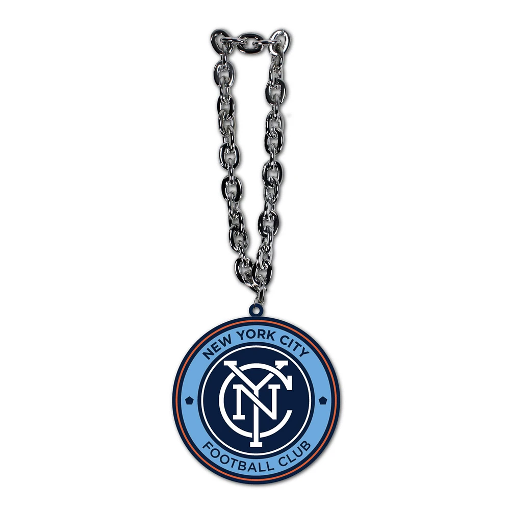 Collier chaîne avec logo de l'équipe MOJO New York City FC