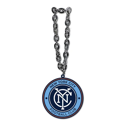 MOJO New York City FC Team Logo Fan Chain Necklace