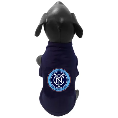 New York City FC Pet T-Shirt - Navy