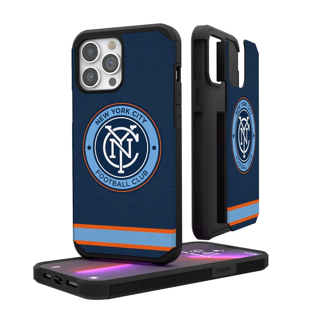 Lids New York City FC iPhone Stripe Design Rugged Case