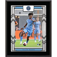 Plaque de joueur sublimée Talles Magno New York City FC 10,5" x 13"