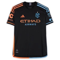 Thiago Martins New York City FC Autographed Match-Used #13 Black adidas Jersey from the 2024 MLS Season - Size M