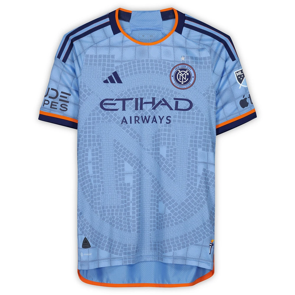Thiago Martins New York City FC Autographed Match-Used #13 Blue Jersey from the 2023 MLS Season
