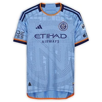 Thiago Martins New York City FC Autographed Match-Used #13 Blue Jersey from the 2023 MLS Season
