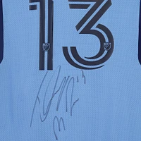 Thiago Martins New York City FC Autographed Match-Used #13 Blue Jersey from the 2023 MLS Season