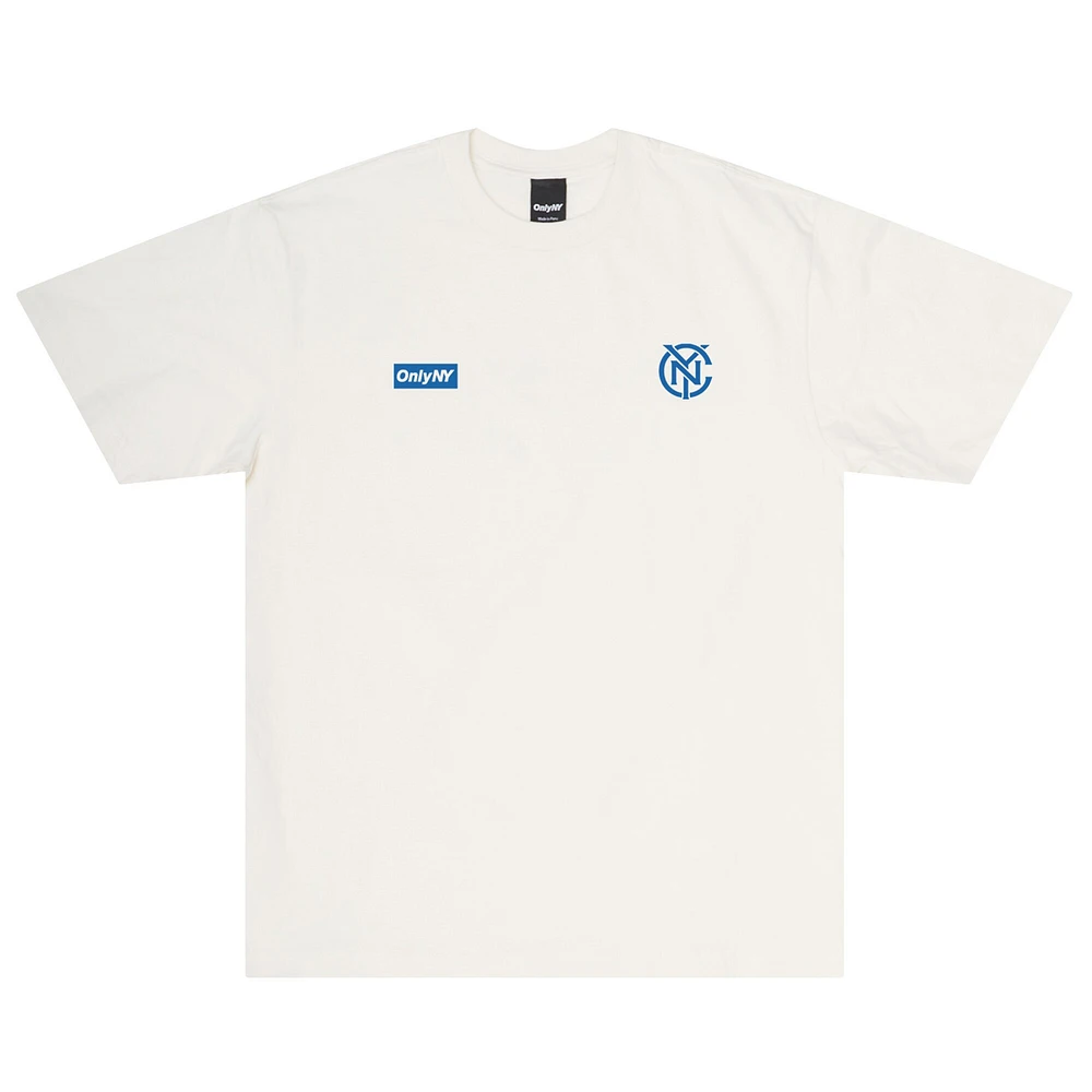 T-shirt unisexe Only NY x NYCFC Natural Five Boroughs
