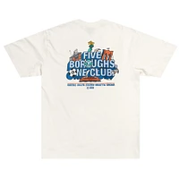 T-shirt unisexe Only NY x NYCFC Natural Five Boroughs