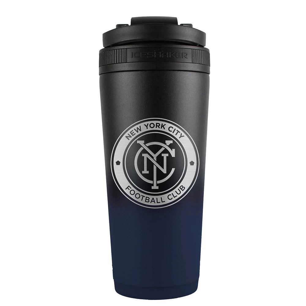 WinCraft New York City FC 26oz. Bouteille mélangeur à shaker à glace en acier inoxydable Ombre