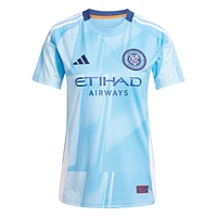 Women's adidas Alonso Martínez Light Blue New York City FC 2025 The Excelsior Kit Replica Player Jersey
