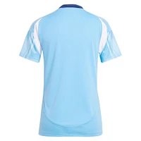 Maillot réplique du kit Excelsior New York City FC 2025 bleu clair adidas pour femme