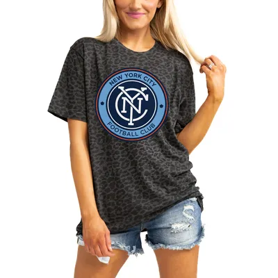 New York City FC Gameday Couture Women's T-Shirt - Leopard