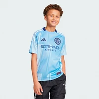 Youth adidas Alonso Martínez Light Blue New York City FC 2025 The Excelsior Kit Replica Player Jersey