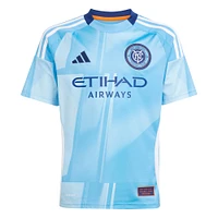 Youth adidas Maximiliano Moralez Light Blue New York City FC 2025 The Excelsior Kit Replica Player Jersey