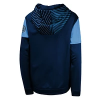 Sweat à capuche bleu imbattable du New York City FC pour jeunes